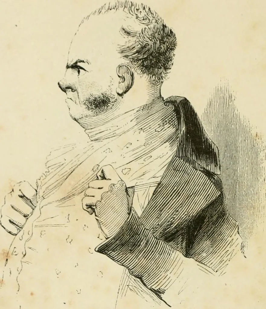 An illustration from Les anglais peints par eux-mêmes : par les sommités littéraires de l'Angleterre, 1840, leaf 13