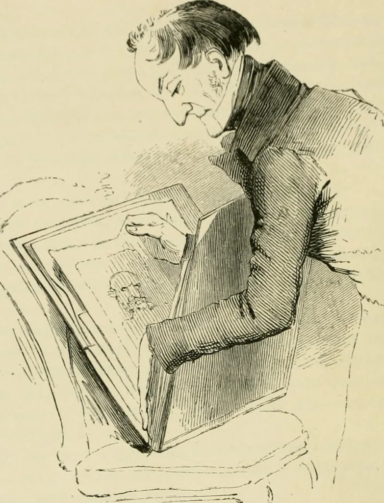 An illustration from Les anglais peints par eux-mêmes : par les sommités littéraires de l'Angleterre, 1840, leaf 201