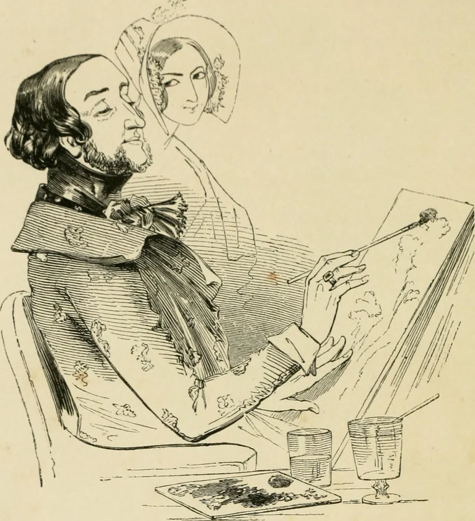 An illustration from Les anglais peints par eux-mêmes : par les sommités littéraires de l'Angleterre, 1840, leaf 203