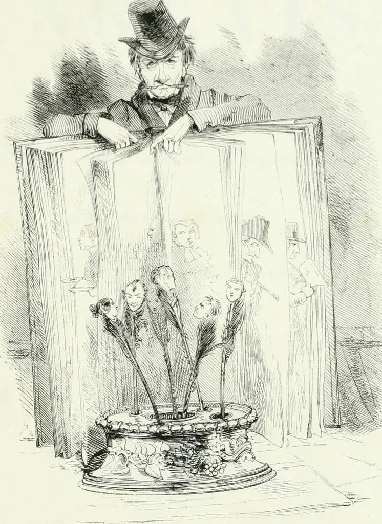 An illustration from Les anglais peints par eux-mêmes : par les sommités littéraires de l'Angleterre, 1840, leaf 6
