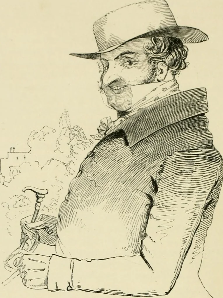 An illustration from Les anglais peints par eux-mêmes : par les sommités littéraires de l'Angleterre, 1840, leaf 93