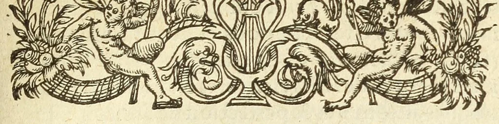 An illustration from Les antiqvitez croniqves et singvlaritez de Paris, ville capitalle du royaume de France : auec les fondations & bastiments des lieux, les sepulchres & epitaphes des princes, princesses, & autres personnes illustres, 1586, leaf 35