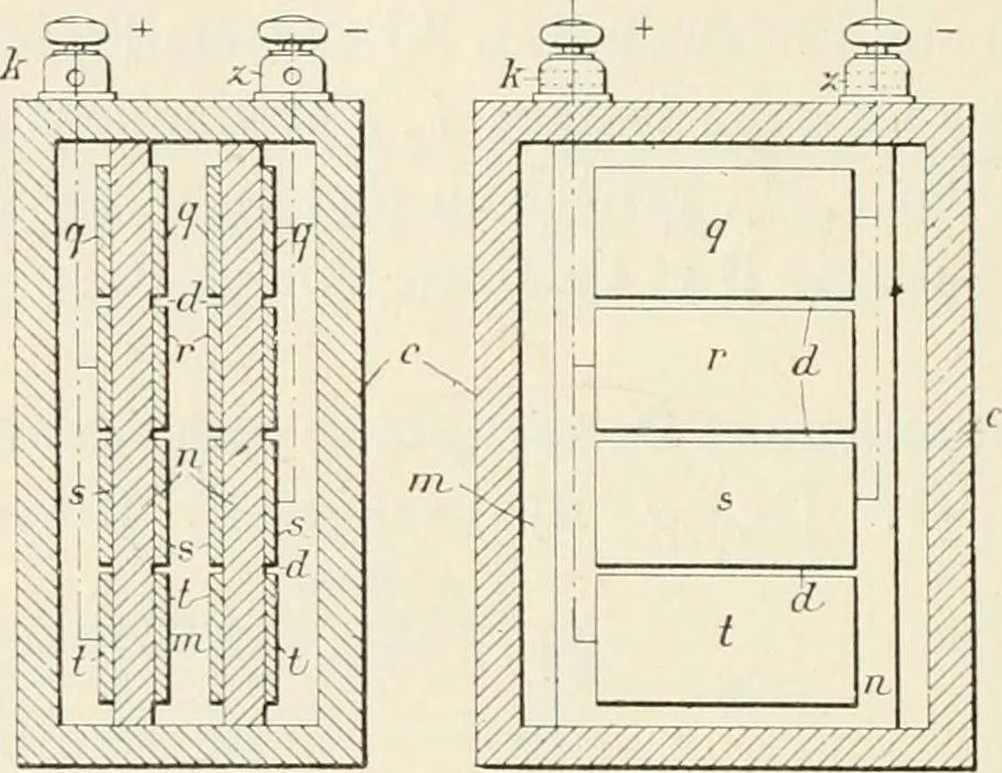 An illustration from Les applications pratiques des ondes électriques: télégraphie sans fil, télégraphie avec conducteur, éclairage, commande à distance, 1902, leaf 265
