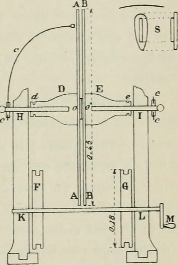 An illustration from Les applications pratiques des ondes électriques: télégraphie sans fil, télégraphie avec conducteur, éclairage, commande à distance, 1902, leaf 46