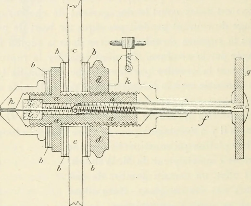 An illustration from Les applications pratiques des ondes électriques: télégraphie sans fil, télégraphie avec conducteur, éclairage, commande à distance, 1902, leaf 95