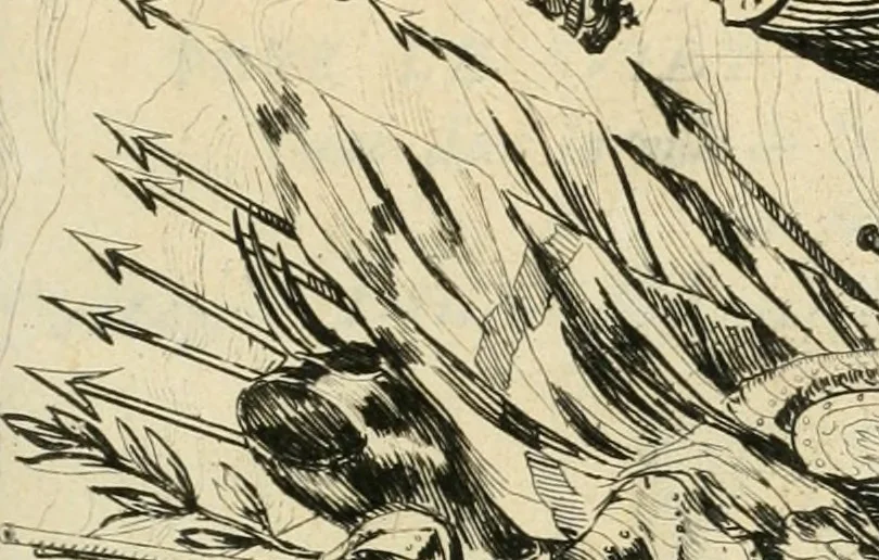 An illustration from Les armes triomphantes de Son Altesse, monseigneur, le duc d'Espernon : pour le suiet de son heureuse entrée faite dans la ville de Dijon, le huictième iour du mois de may, mil six cens cinquante six, 1656, leaf 10