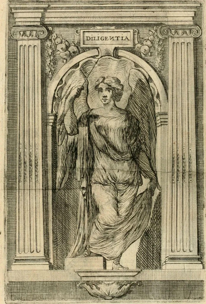 An illustration from Les armes triomphantes de Son Altesse, monseigneur, le duc d'Espernon : pour le suiet de son heureuse entrée faite dans la ville de Dijon, le huictième iour du mois de may, mil six cens cinquante six, 1656, leaf 125