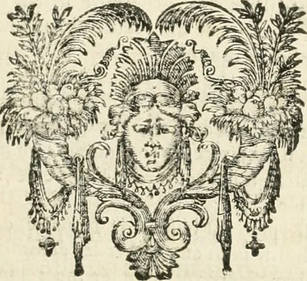 An illustration from Les armes triomphantes de Son Altesse, monseigneur, le duc d'Espernon : pour le suiet de son heureuse entrée faite dans la ville de Dijon, le huictième iour du mois de may, mil six cens cinquante six, 1656, leaf 94