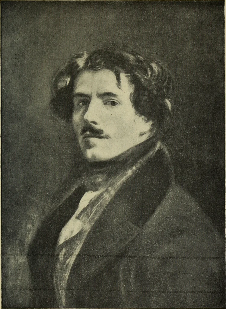An illustration from Les artistes écrivains : avec 16 planches hors texte, 1921, leaf 136