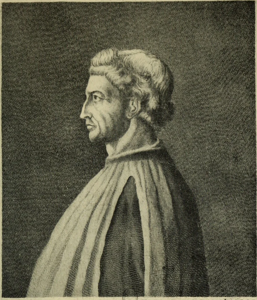 An illustration from Les artistes écrivains : avec 16 planches hors texte, 1921, leaf 14