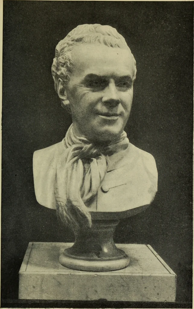 An illustration from Les artistes écrivains : avec 16 planches hors texte, 1921, leaf 96