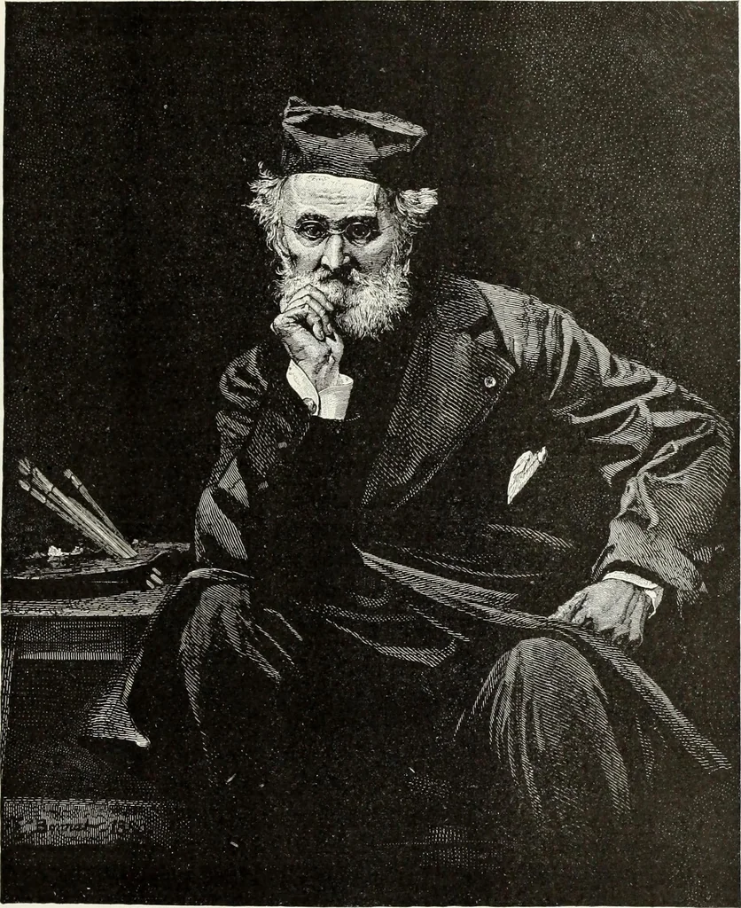 An illustration from Les Artistes français contemporains : peintres, sculpteurs, 1885, leaf 116