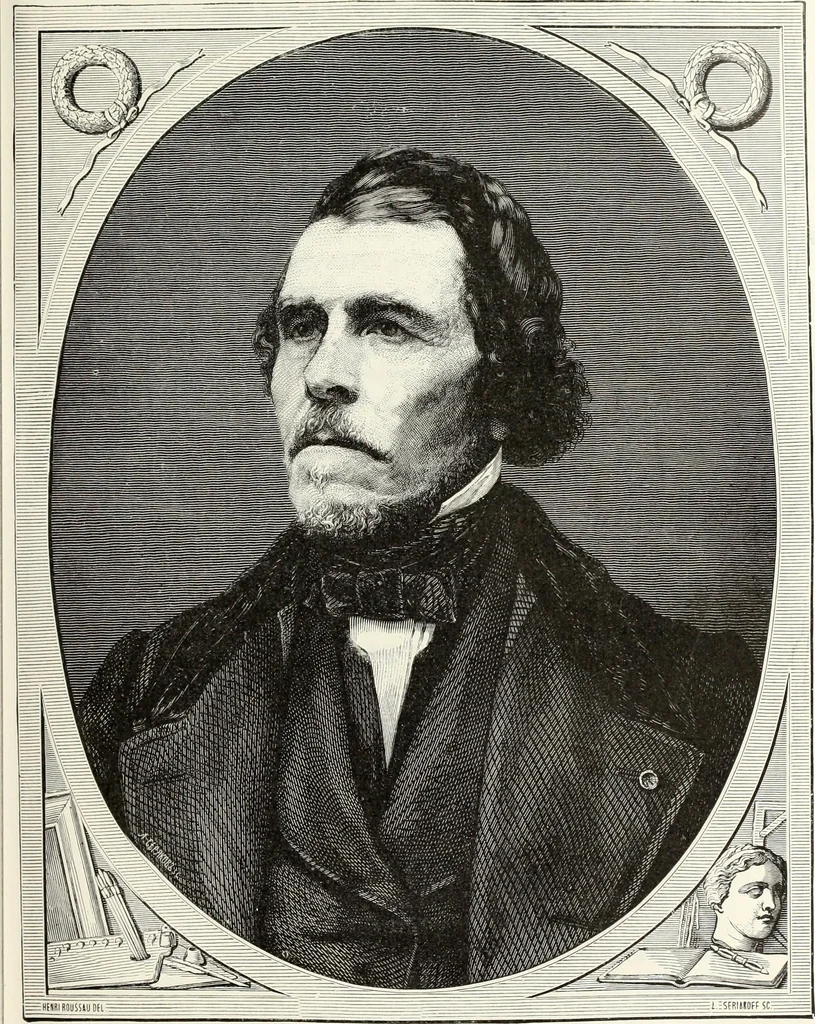 An illustration from Les Artistes français contemporains : peintres, sculpteurs, 1885, leaf 210