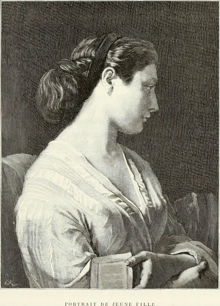 An illustration from Les Artistes français contemporains : peintres, sculpteurs, 1885, leaf 300