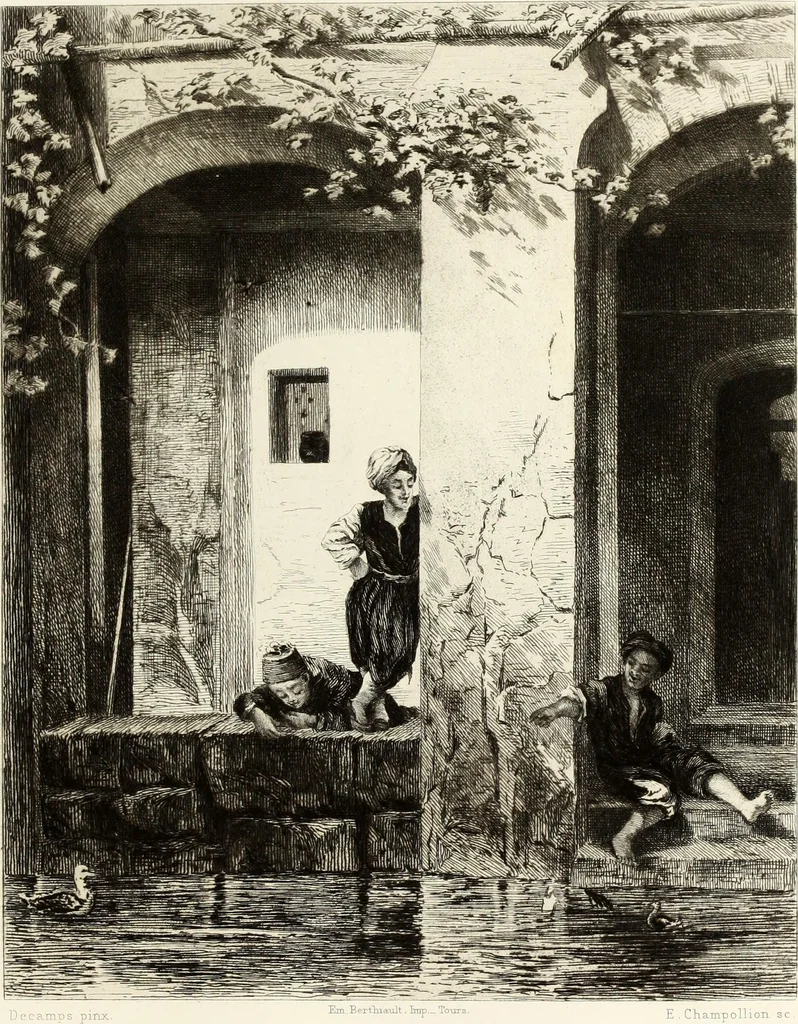 An illustration from Les Artistes français contemporains : peintres, sculpteurs, 1885, leaf 414