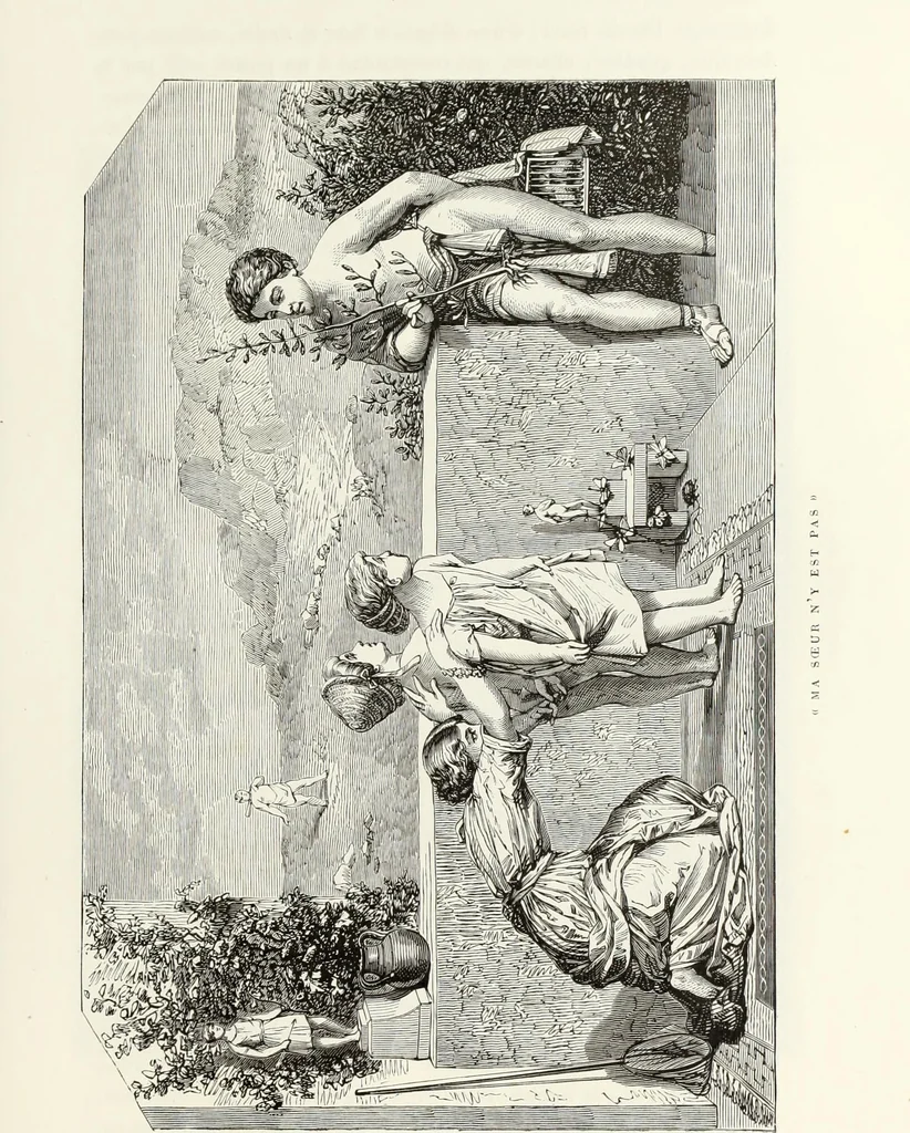 An illustration from Les Artistes français contemporains : peintres, sculpteurs, 1885, leaf 434