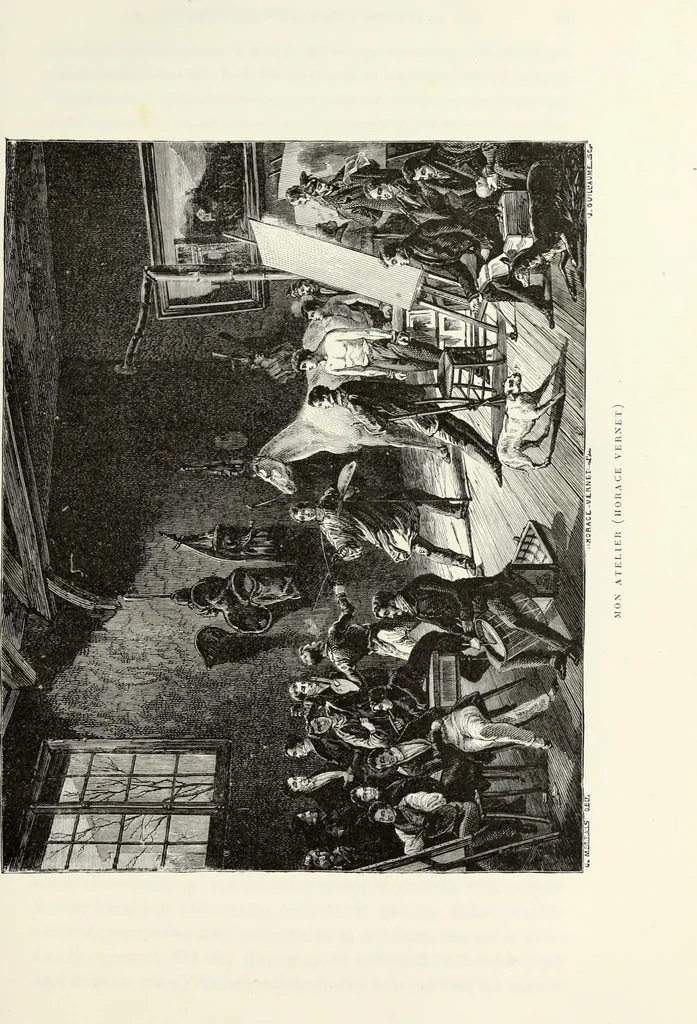 An illustration from Les Artistes français contemporains : peintres, sculpteurs, 1885, leaf 50
