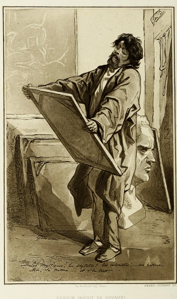An illustration from Les Artistes français contemporains : peintres, sculpteurs, 1885, leaf 559