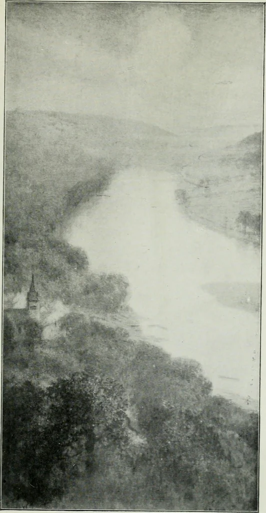 An illustration from Les artistes wallons, 1913, leaf 166