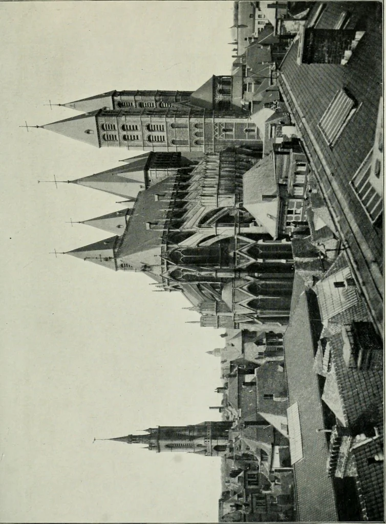 An illustration from Les artistes wallons, 1913, leaf 18