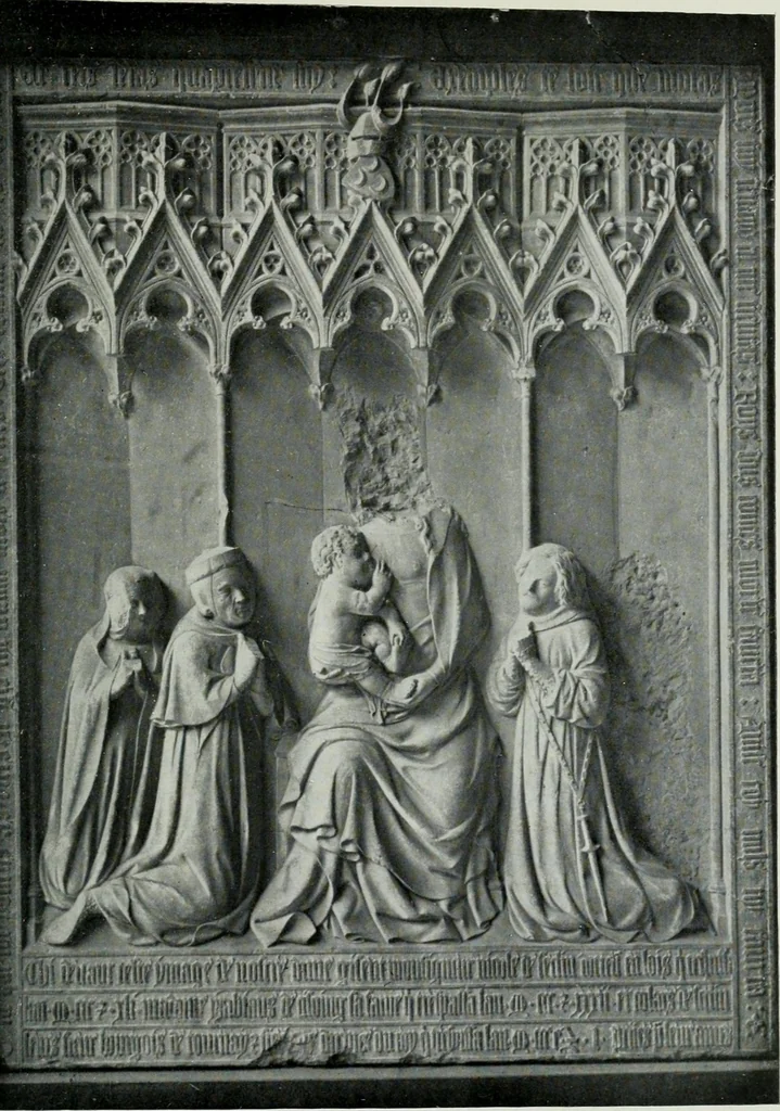 An illustration from Les artistes wallons, 1913, leaf 62