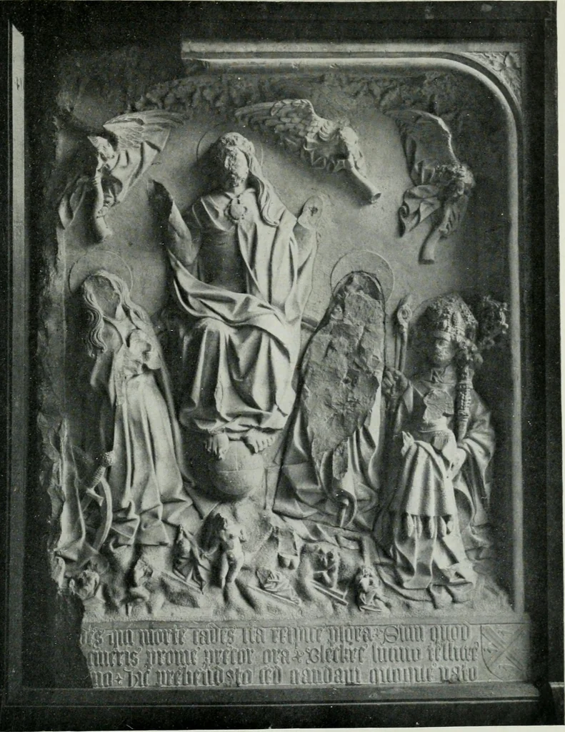 An illustration from Les artistes wallons, 1913, leaf 66
