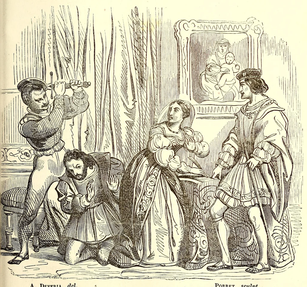 An illustration from Les arts au moyen àge, en ce qui concerne principalement le Palais romain de Paris, l'Hòtel de Cluny, issu de ses ruines, et les objets d'art de la collection classée dans cet hòtel, 1838, leaf 349