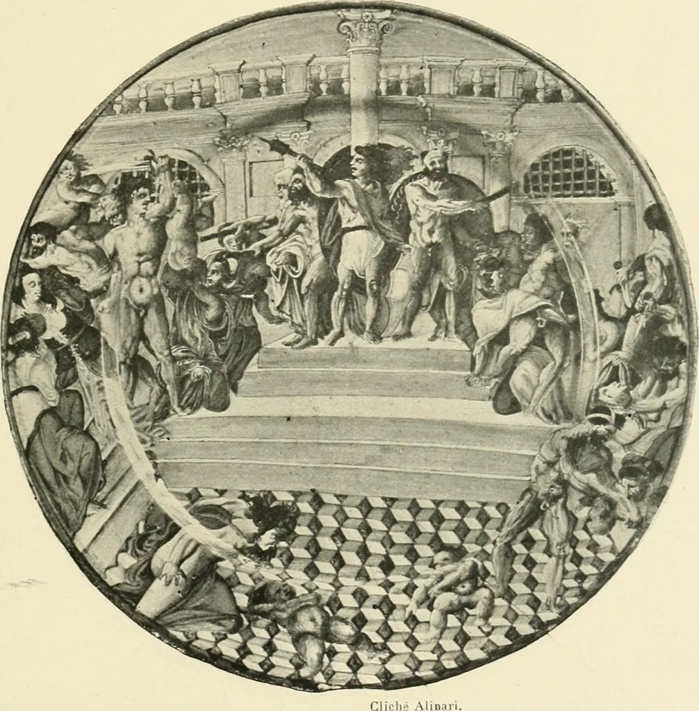 An illustration from Les arts de la terre--céramique--verrerie--émaillerie--mosaïque--vitrail, 1911, leaf 106