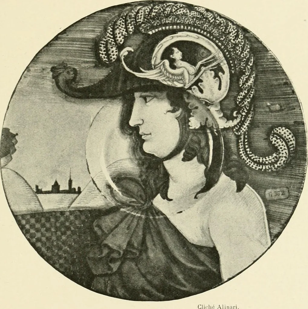 An illustration from Les arts de la terre--céramique--verrerie--émaillerie--mosaïque--vitrail, 1911, leaf 110