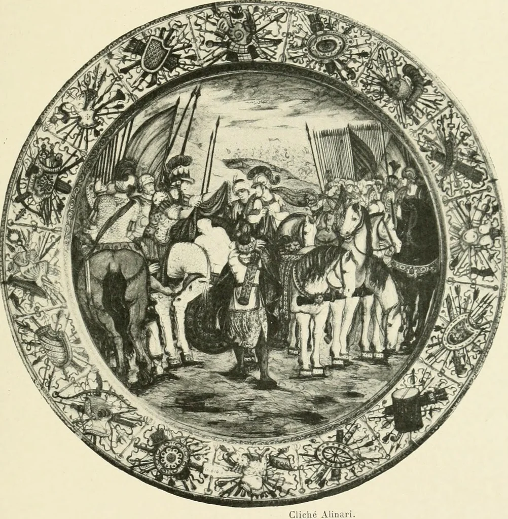 An illustration from Les arts de la terre--céramique--verrerie--émaillerie--mosaïque--vitrail, 1911, leaf 126
