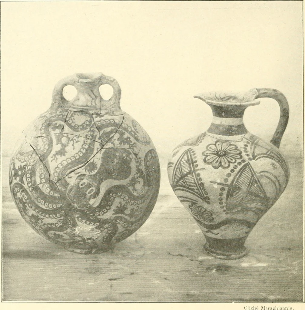 An illustration from Les arts de la terre--céramique--verrerie--émaillerie--mosaïque--vitrail, 1911, leaf 13
