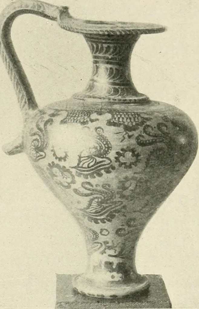 An illustration from Les arts de la terre--céramique--verrerie--émaillerie--mosaïque--vitrail, 1911, leaf 14