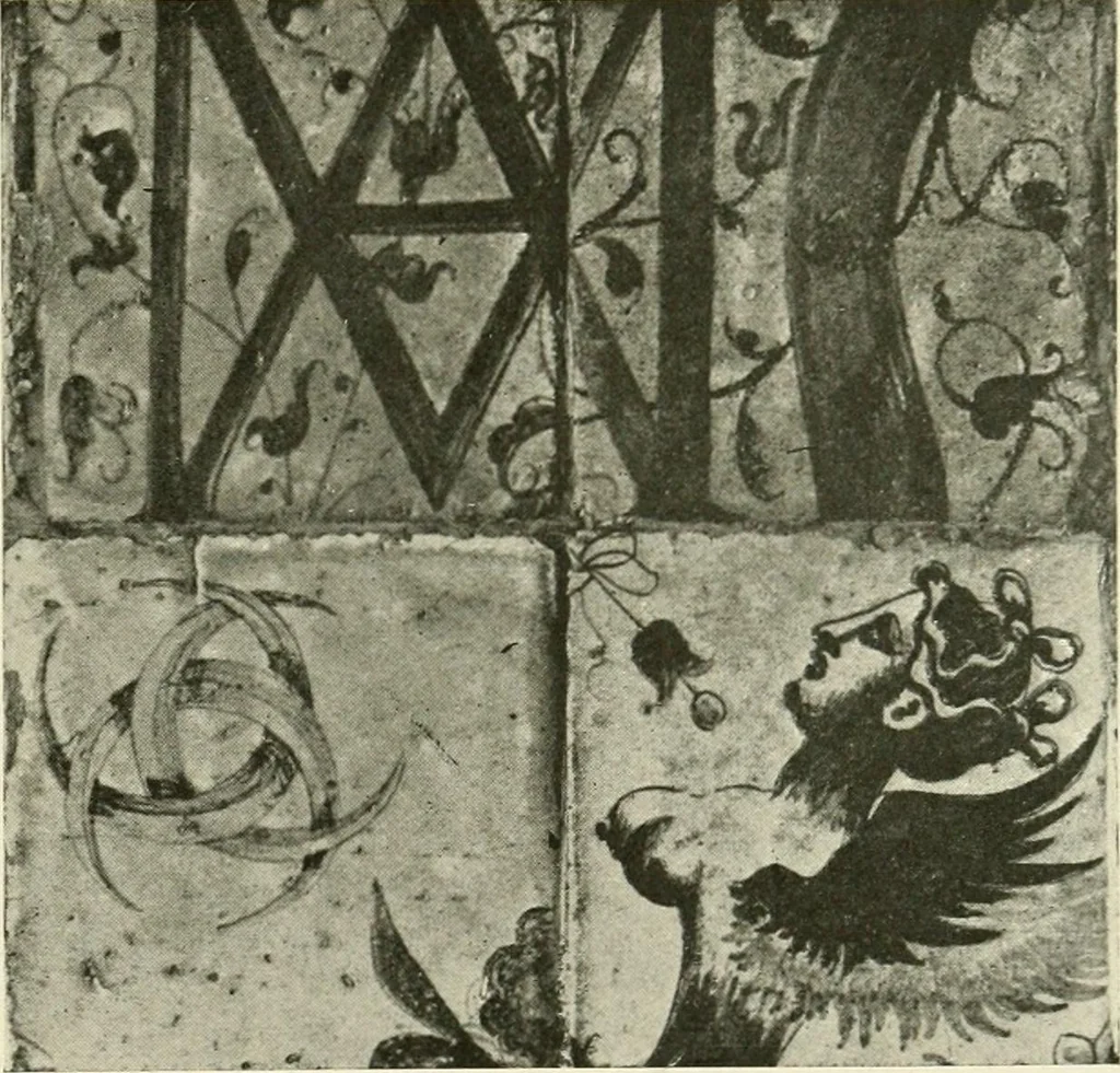 An illustration from Les arts de la terre--céramique--verrerie--émaillerie--mosaïque--vitrail, 1911, leaf 144