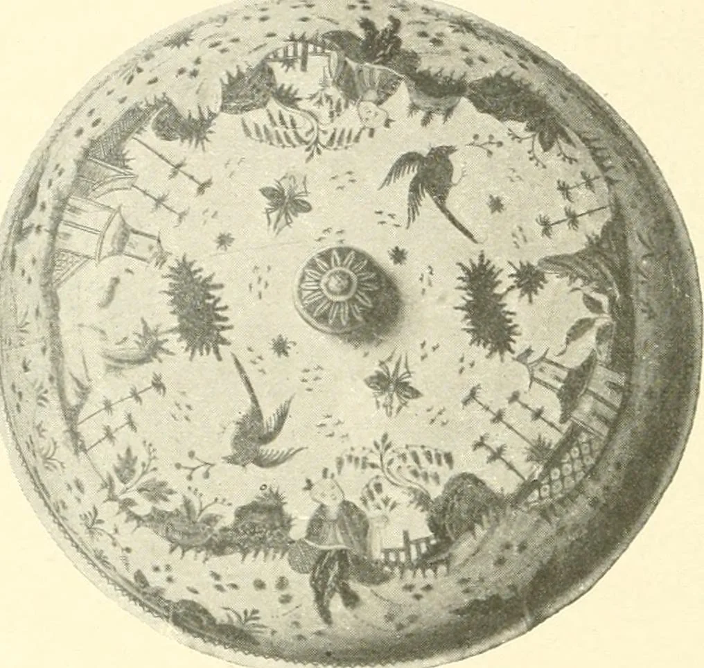 An illustration from Les arts de la terre--céramique--verrerie--émaillerie--mosaïque--vitrail, 1911, leaf 149