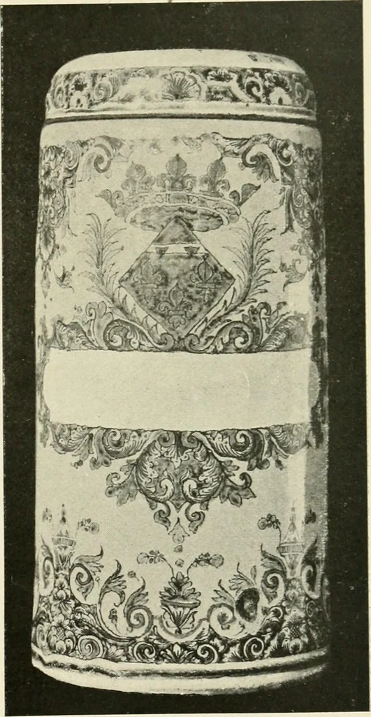 An illustration from Les arts de la terre--céramique--verrerie--émaillerie--mosaïque--vitrail, 1911, leaf 152