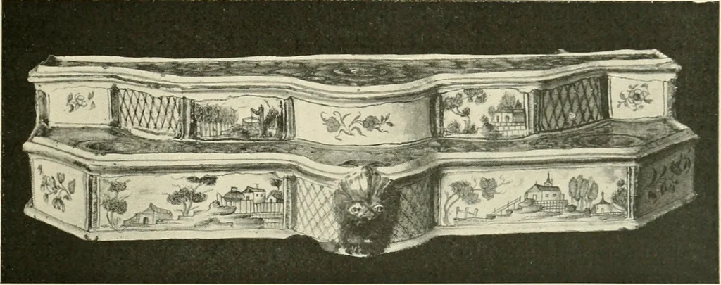 An illustration from Les arts de la terre--céramique--verrerie--émaillerie--mosaïque--vitrail, 1911, leaf 160