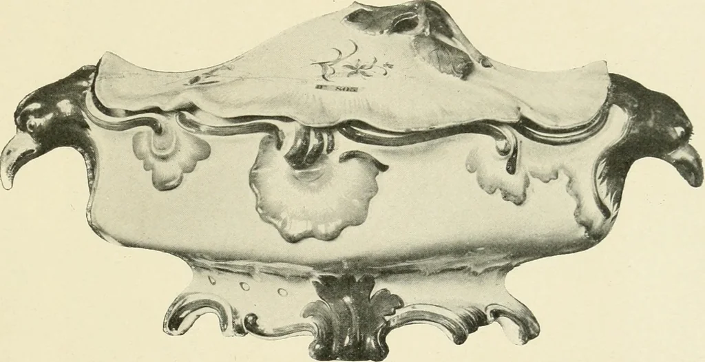 An illustration from Les arts de la terre--céramique--verrerie--émaillerie--mosaïque--vitrail, 1911, leaf 164