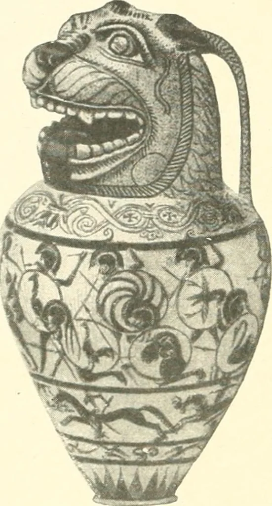 An illustration from Les arts de la terre--céramique--verrerie--émaillerie--mosaïque--vitrail, 1911, leaf 17