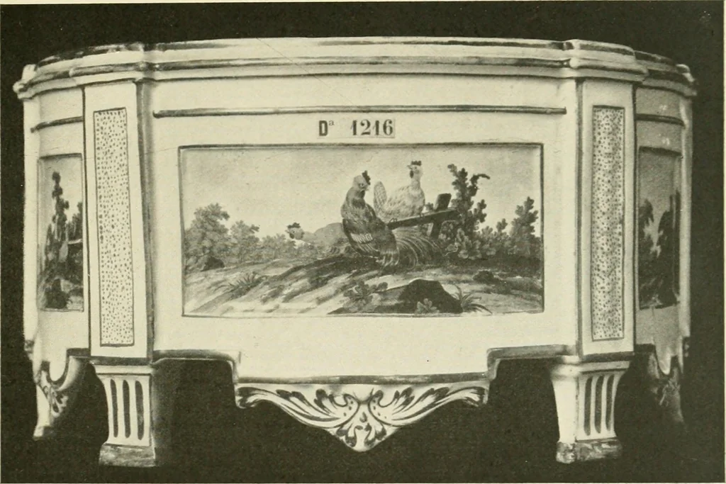 An illustration from Les arts de la terre--céramique--verrerie--émaillerie--mosaïque--vitrail, 1911, leaf 170