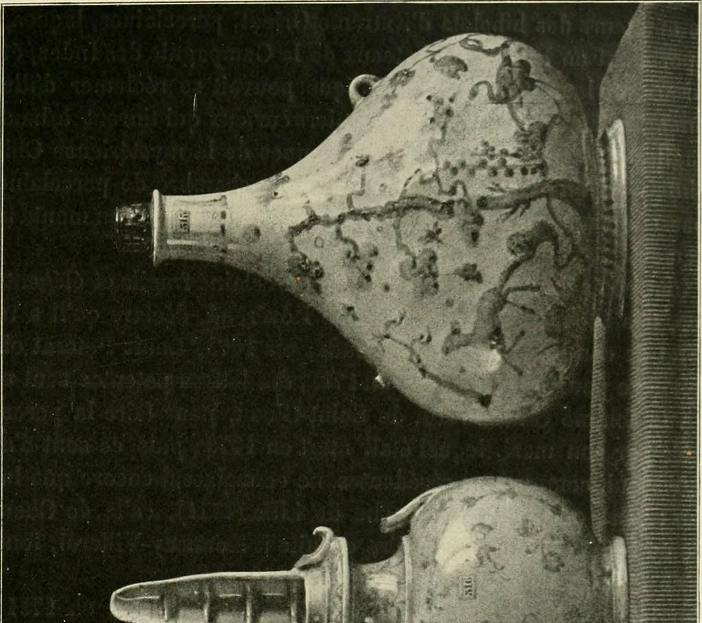 An illustration from Les arts de la terre--céramique--verrerie--émaillerie--mosaïque--vitrail, 1911, leaf 202