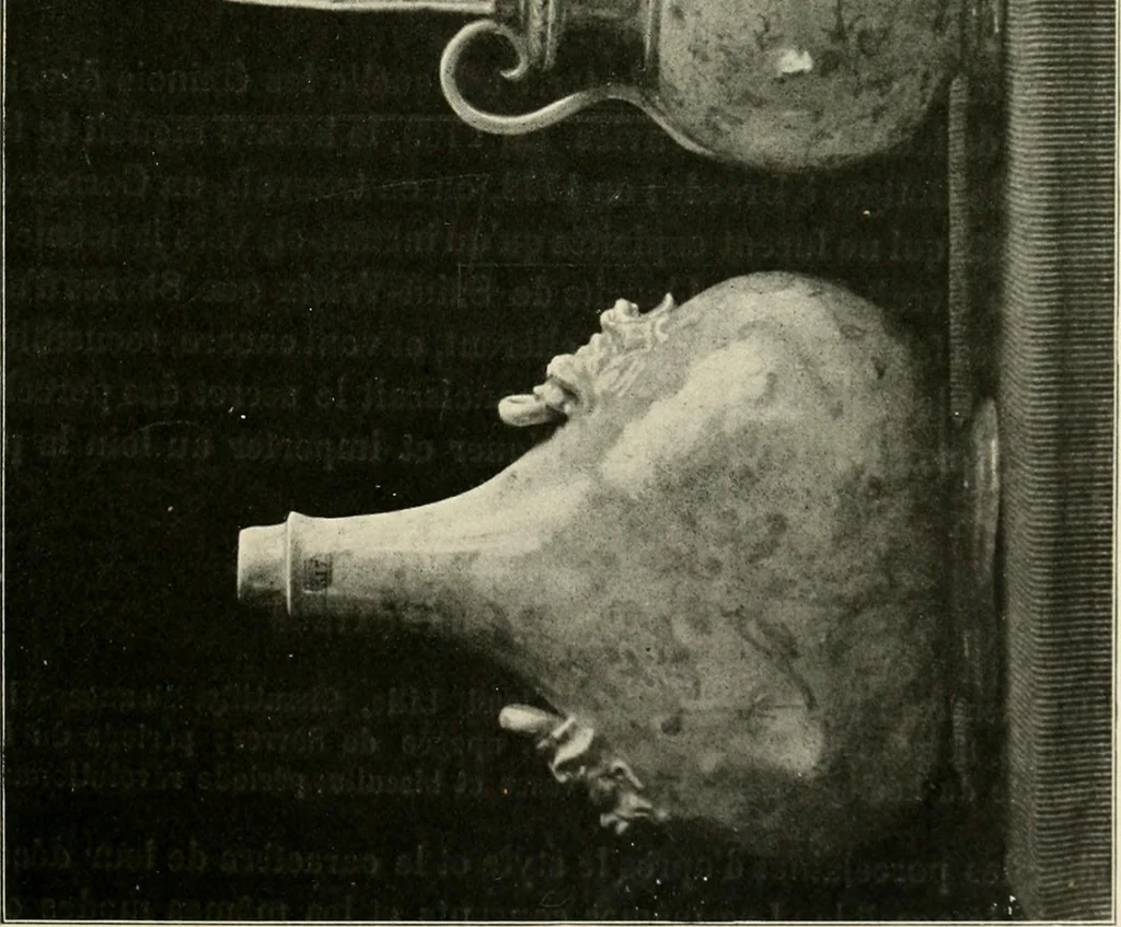 An illustration from Les arts de la terre--céramique--verrerie--émaillerie--mosaïque--vitrail, 1911, leaf 202