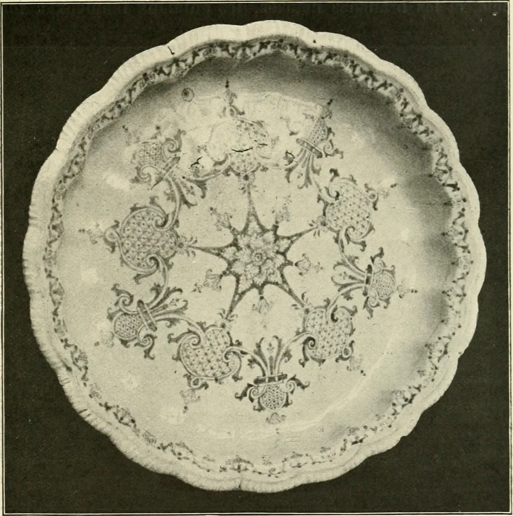 An illustration from Les arts de la terre--céramique--verrerie--émaillerie--mosaïque--vitrail, 1911, leaf 206