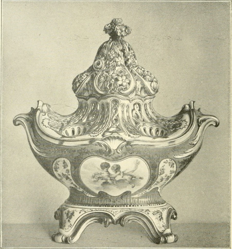An illustration from Les arts de la terre--céramique--verrerie--émaillerie--mosaïque--vitrail, 1911, leaf 211