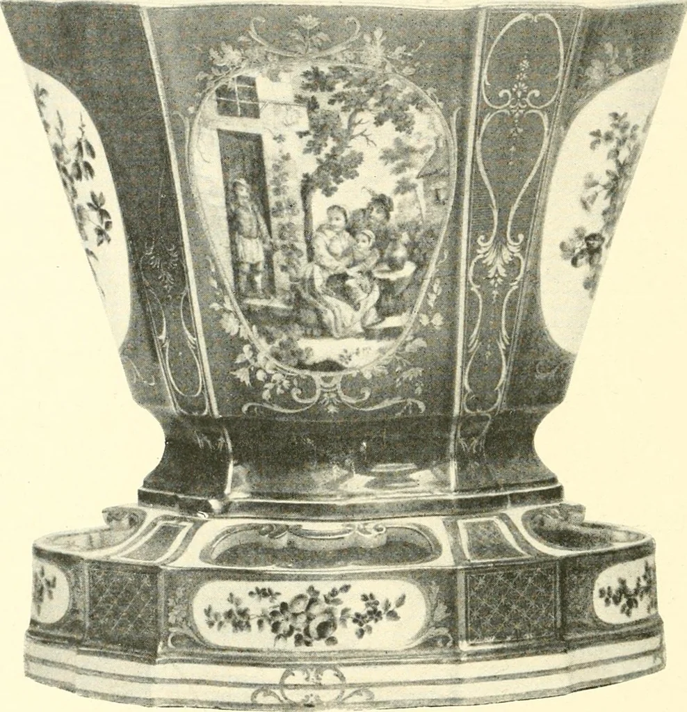 An illustration from Les arts de la terre--céramique--verrerie--émaillerie--mosaïque--vitrail, 1911, leaf 213