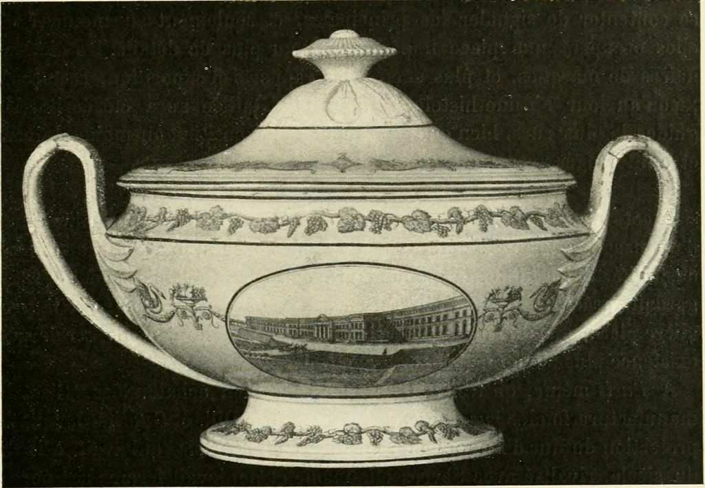 An illustration from Les arts de la terre--céramique--verrerie--émaillerie--mosaïque--vitrail, 1911, leaf 230