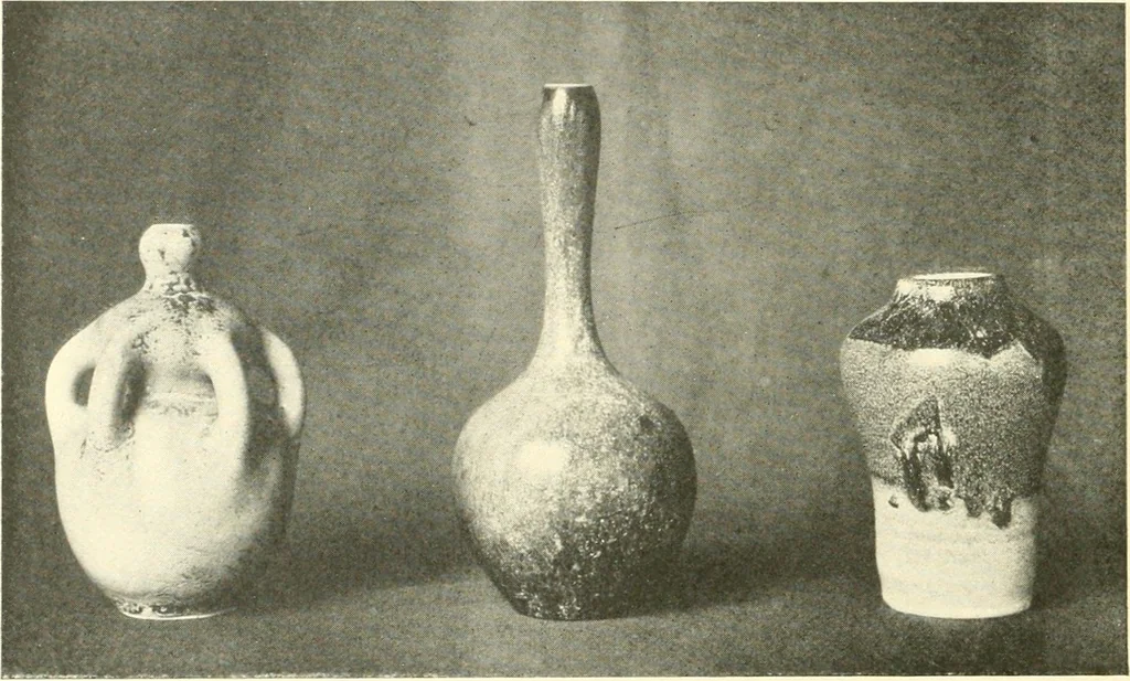 An illustration from Les arts de la terre--céramique--verrerie--émaillerie--mosaïque--vitrail, 1911, leaf 243