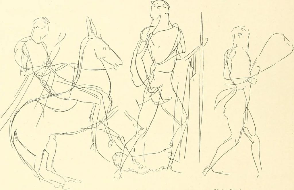 An illustration from Les arts de la terre--céramique--verrerie--émaillerie--mosaïque--vitrail, 1911, leaf 25