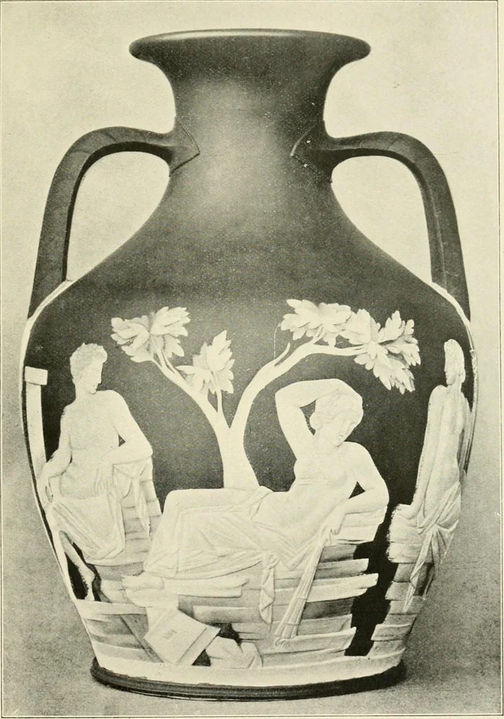An illustration from Les arts de la terre--céramique--verrerie--émaillerie--mosaïque--vitrail, 1911, leaf 272