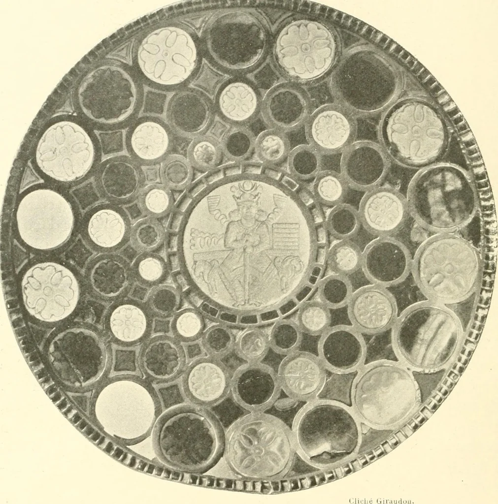 An illustration from Les arts de la terre--céramique--verrerie--émaillerie--mosaïque--vitrail, 1911, leaf 277
