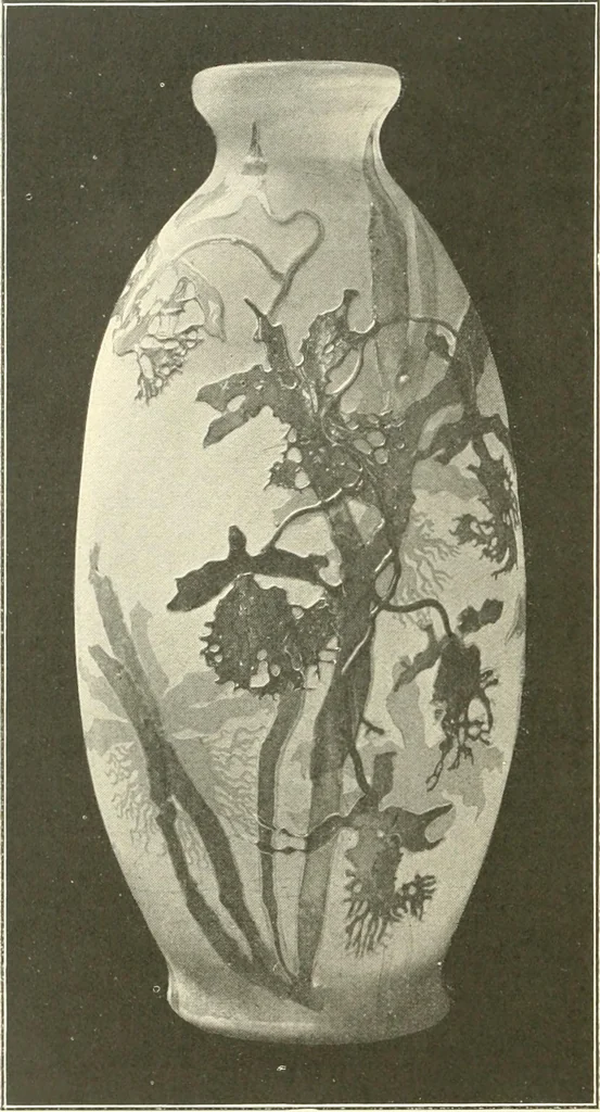 An illustration from Les arts de la terre--céramique--verrerie--émaillerie--mosaïque--vitrail, 1911, leaf 307